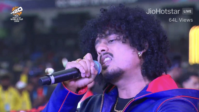 Hanumankind skips ‘Dhurandhar’ title track at IND–PAK T20 clash, Internet reacts