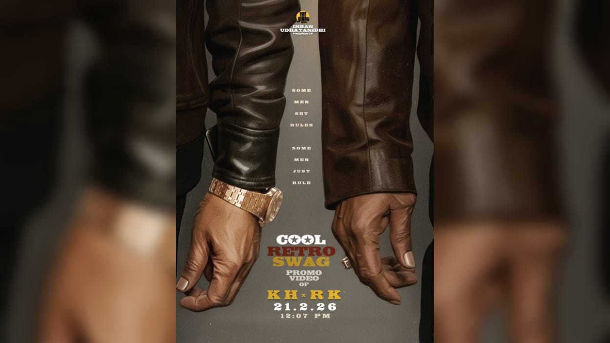 Rajinikanth & Kamal Haasan’s retro poster revealed; promo coming tomorrow