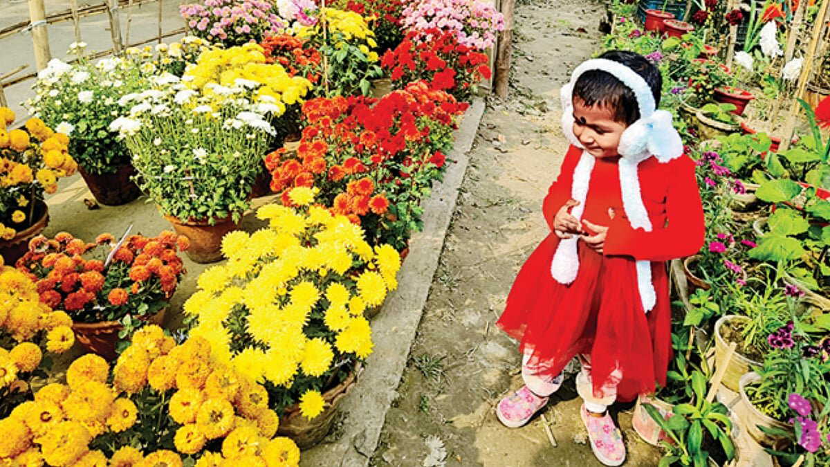 Tourists flock to flower fair to see exotic blooms from abroad