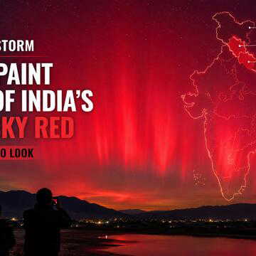 Rare solar storm could paint parts of India's night sky red: Here's where to look