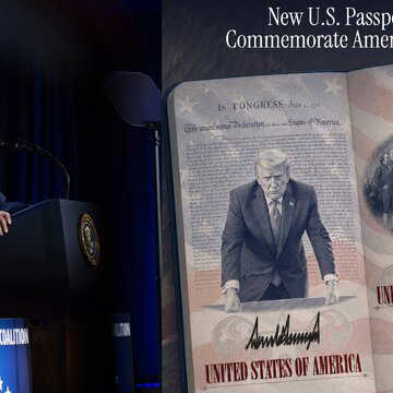 Trump's portrait on a US passport? New limited-edition design unveiled for America's 250th anniversary