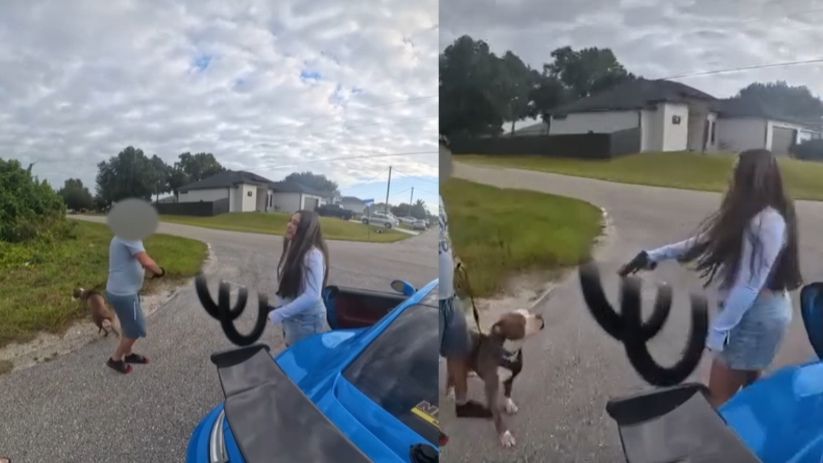 Florida woman arrested after pulling gun on neighbour’s family in shocking road rage Incident: WATCH
