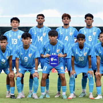 India thrash Pakistan 3-0 in SAFF U20 Championship and storm into the semifinals.