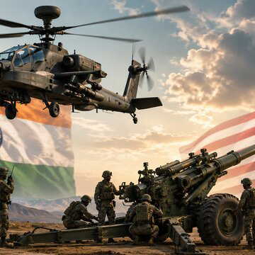 US backs India’s defence strength with Apache, M777 support; boosts defence ties