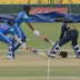 WATCH। Priyansh Arya falls victim to freak run-out as bat gets stuck in bizarre dismissal against Sri Lanka A
