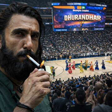 When Bollywood met basketball: Dhurandhar song sets the NBA crowd dancing