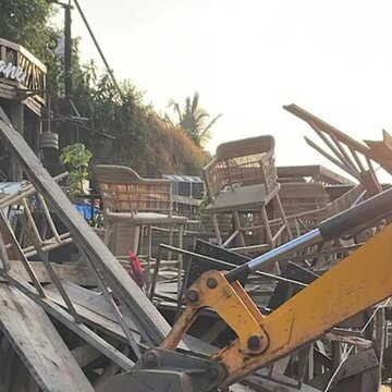 Following the nightclub fire in Goa, the Luthras' third property was also demolished