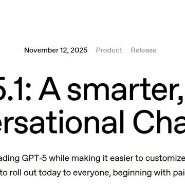 OpenAI unleashes GPT-5.1: the GPT upgrade that talks back