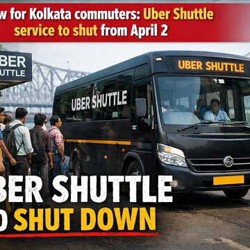 Big blow for Kolkata commuters: Uber Shuttle service to shut from April 2