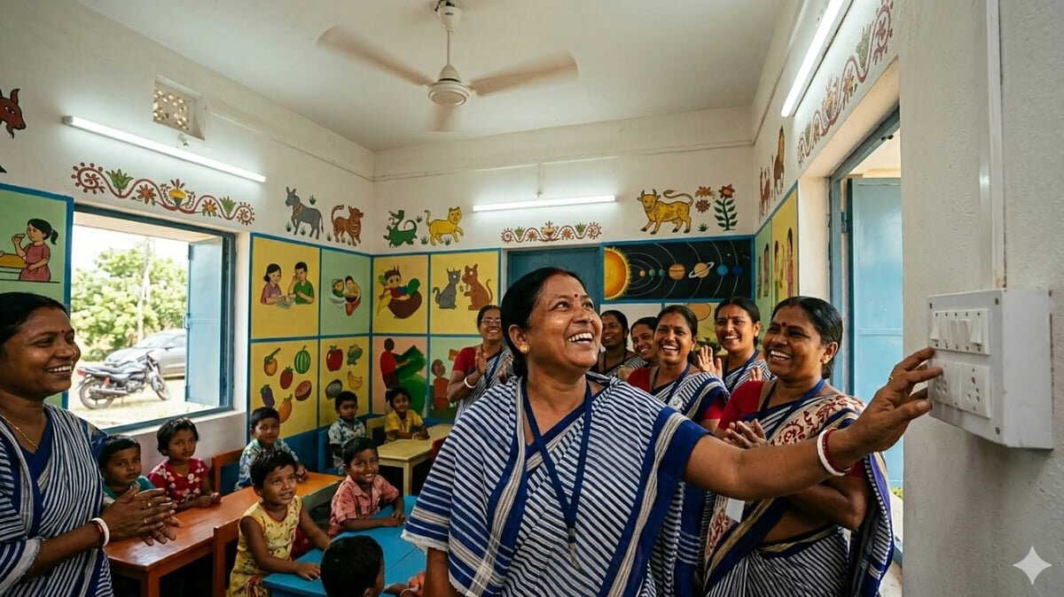 Rs 1.08 crore allocated to electrify 1,458 ICDS centres in Bengal's Jhargram district