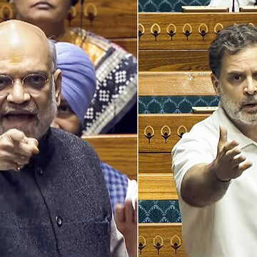 Amit Shah vs Rahul Gandhi clash in Lok Sabha: Union Home Minister's ‘Hereditary Vote Thieves’ remark sparks uproar