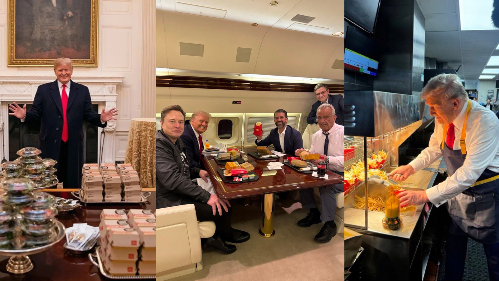 US Senator falls 'sick as a dog' after having Trump's usual McDonald's order