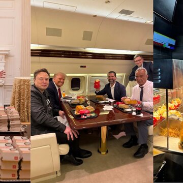 US Senator falls 'sick as a dog' after having Trump's usual McDonald's order