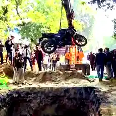 Delhi biker falls to death after plunging into pool-sized pit dug by Jal Board, echoes Noida techie tragedy