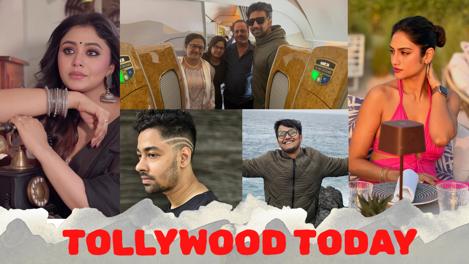 Tollywood today: Dev flies to Dubai for ‘Raghu Dakat’ release, Nusrat & Ritabhari shine online