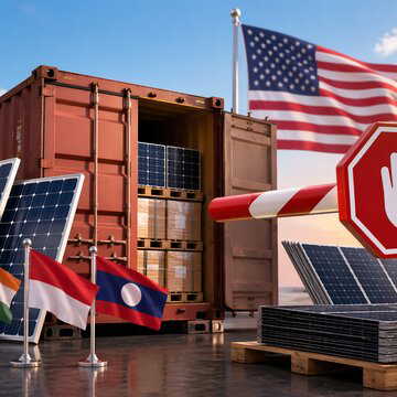 US slaps 123% duties on solar imports from India, Indonesia, Laos — what triggered this move?