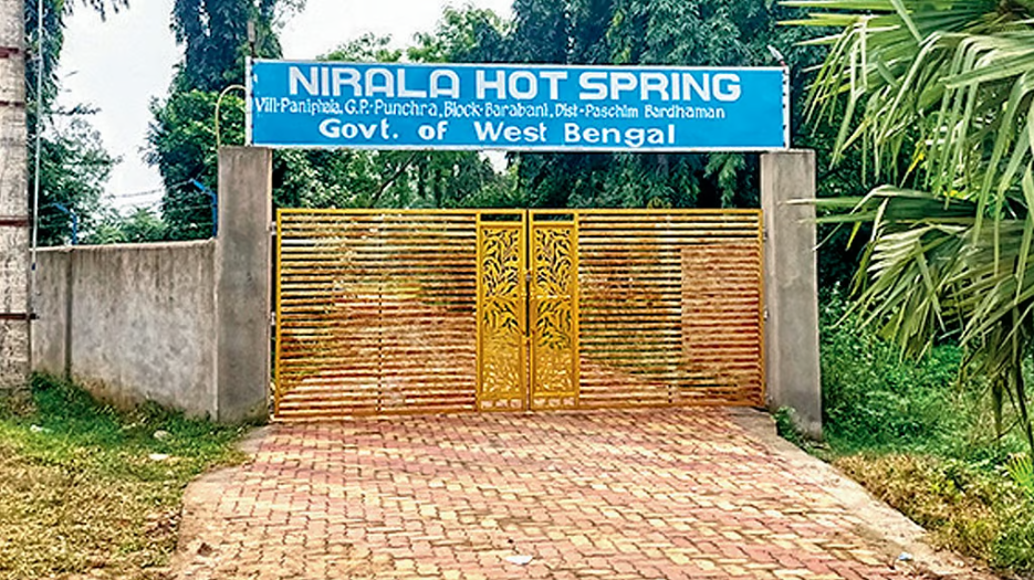 Nirala hot spring centre still locked despite modernisation, tourists question delay