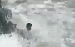 Goa beach tragedy sparks safety debate after tourist swept away by giant wave