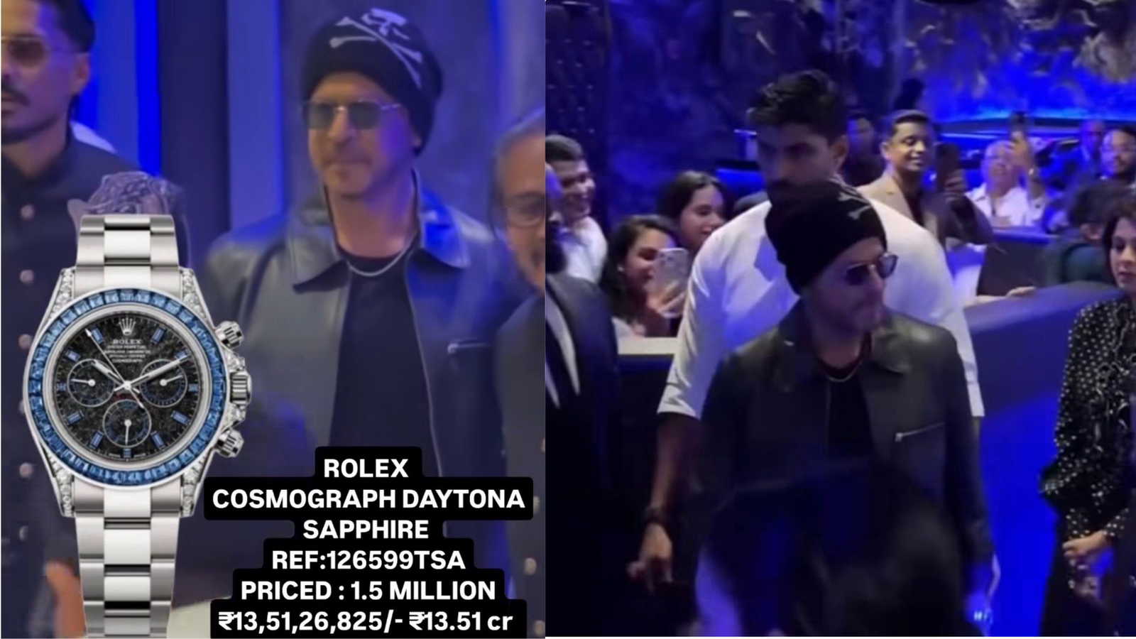 Can you guess the price of the watch Shah Rukh Khan wore in Dubai?