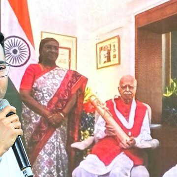 'Who is insulting her?' Abhishek Banerjee shows photo of President standing while PM sitting at Mathurapur rally