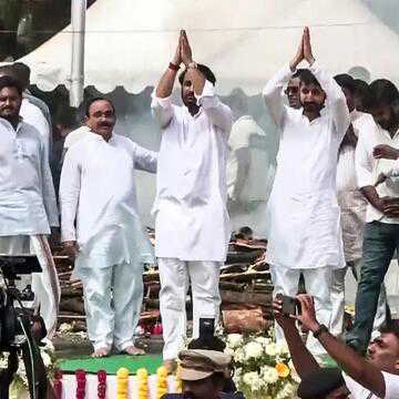 Ajit Pawar laid to rest with state honours as leaders across parties gather in Baramati