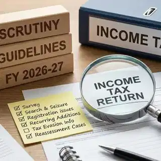 Who can face ITR scrutiny in FY 2026-27? CBDT releases new criteria