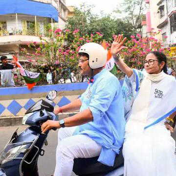 In a first, Mamata Banerjee steps out on polling day, visits booths; alleges 'interference' by outside observers