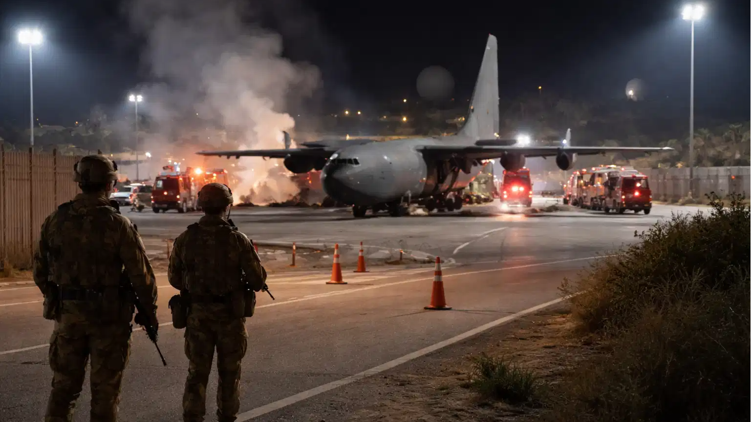 'This is a live situation': UK confirms suspected drone attack at RAF base in Cyprus amid regional tensions