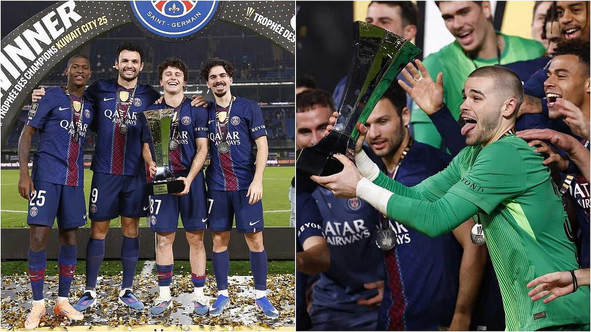 PSG start new season with French Super Cup win after dramatic final