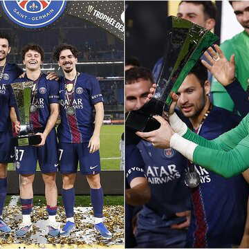 PSG start new season with French Super Cup win after dramatic final