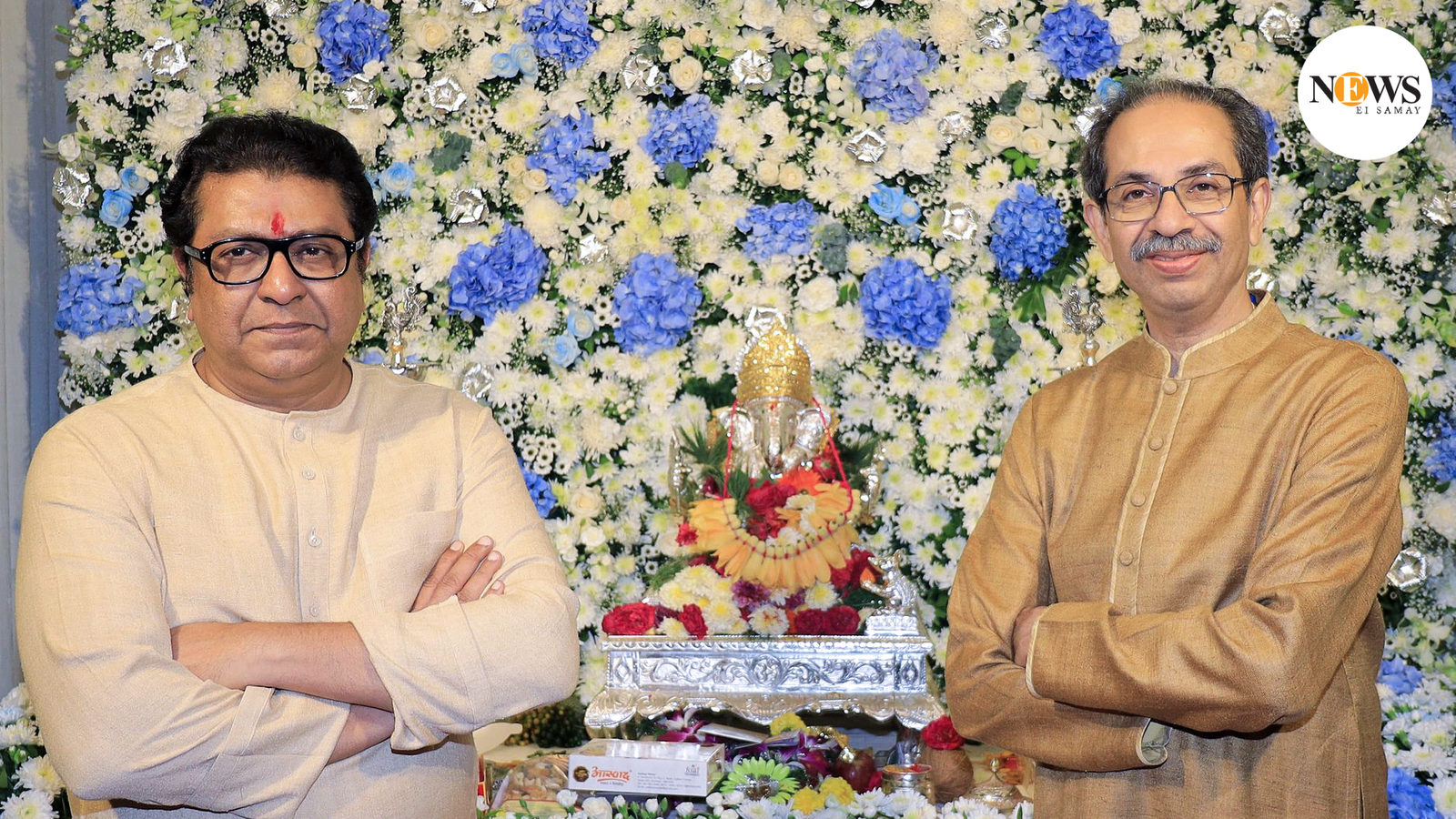 Ganpati ‘Bappa' brings Thackeray brothers closer, Uddhav visits Raj's house