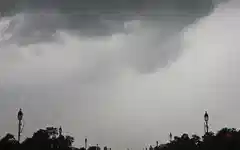 Red alert in Delhi: IMD warns of intense rain and winds up to 80 kmph
