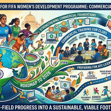 India joins FIFA Women’s Development Programme to accelerate commercial growth in women’s football
