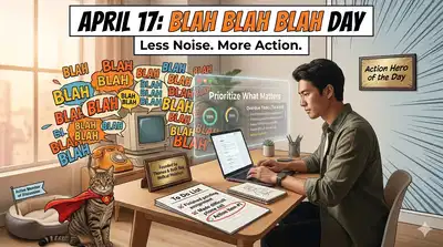 What is Blah Blah Blah Day? The internet’s excuse to cut noise and get things done