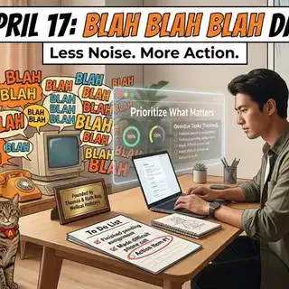 What is Blah Blah Blah Day? The internet’s excuse to cut noise and get things done