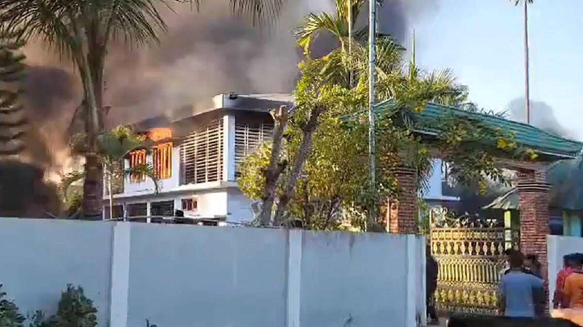 Police open fire in Assam after protesters torch KAAC chief's house; three injured