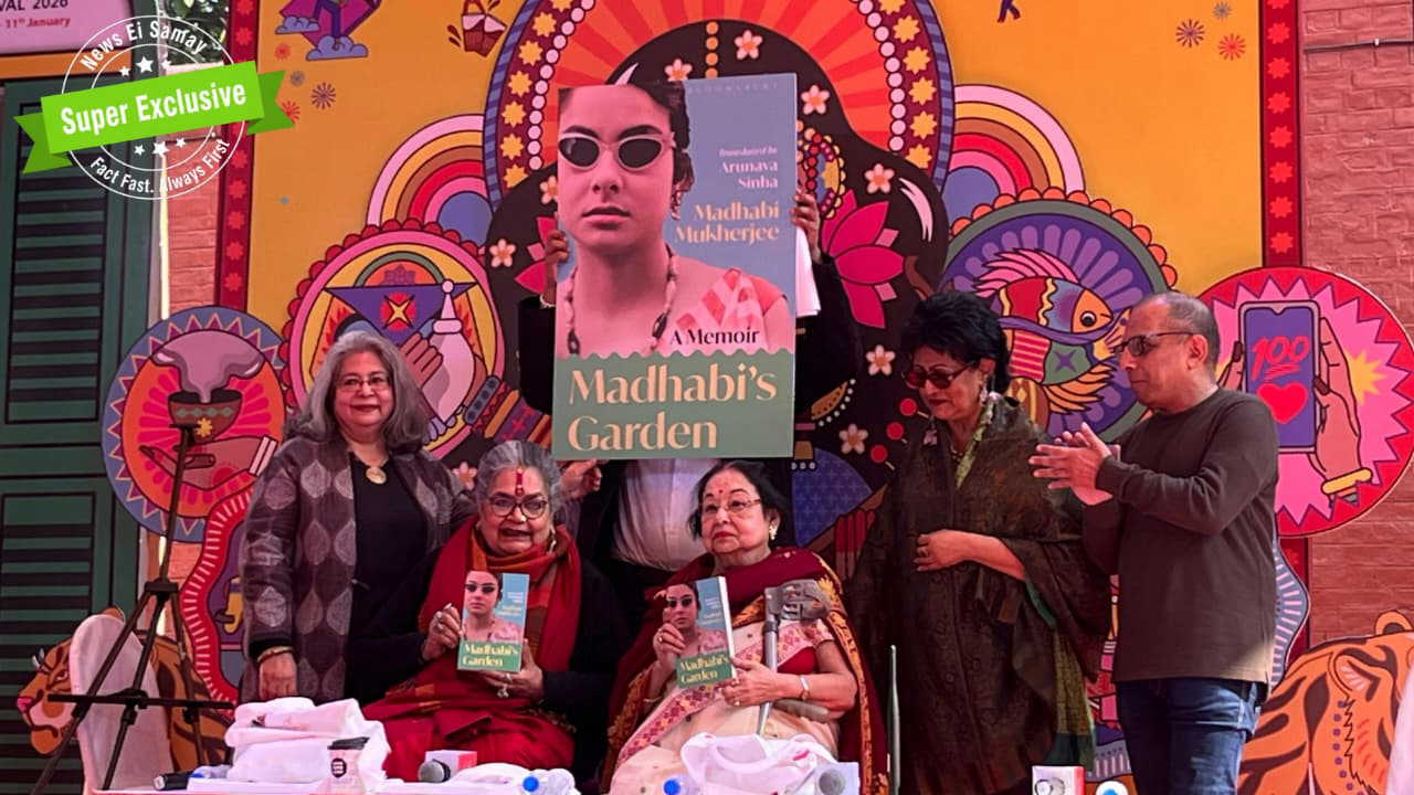 Madhabi Mukherjee and Arunava Sinha speak on art, stories, and being human at AKLF 2026