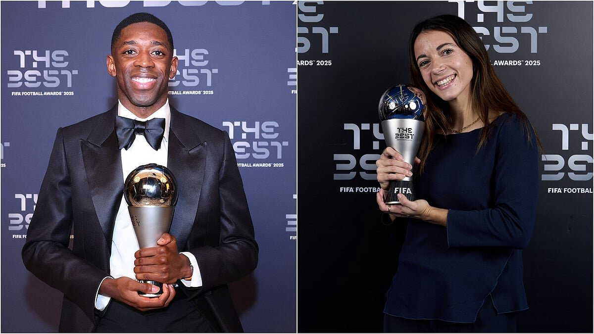New crown after Ballon d’Or: Dembele and Bonmati named FIFA Best Players of the Year