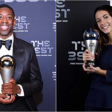 New crown after Ballon d’Or: Dembele and Bonmati named FIFA Best Players of the Year