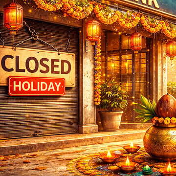 How many days will banks remain closed in January 2026?