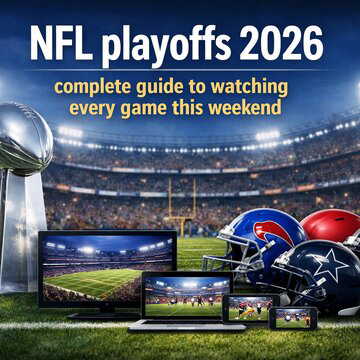 NFL playoffs 2026: complete guide to watching every game this weekend