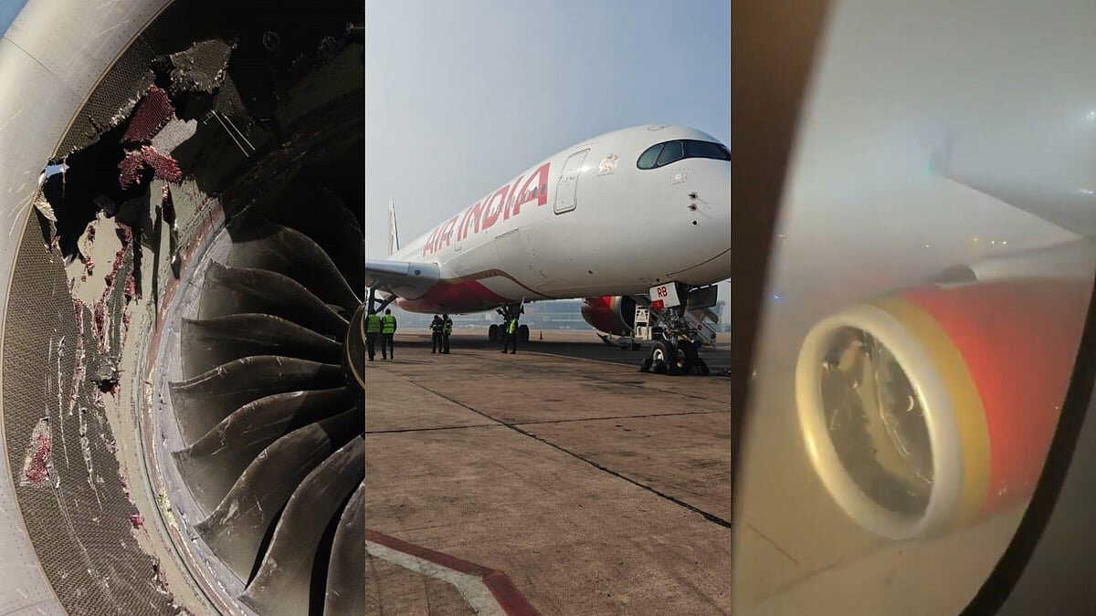 DGCA orders probe after cargo container gets sucked into Air India A350 engine, causing damage in Delhi
