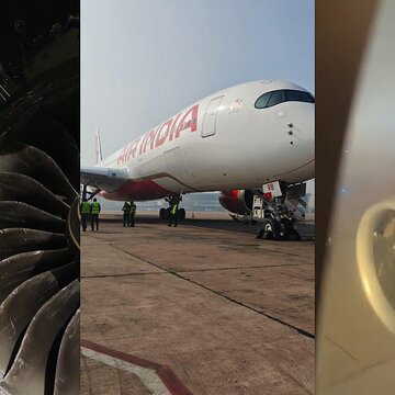 DGCA orders probe after cargo container gets sucked into Air India A350 engine, causing damage in Delhi