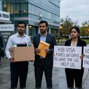 Are AI layoffs at Meta and Amazon squeezing Indian H-1B workers across the US?