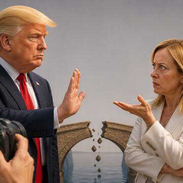Donald Trump escalates feud with Giorgia Meloni over G7 photo allegation