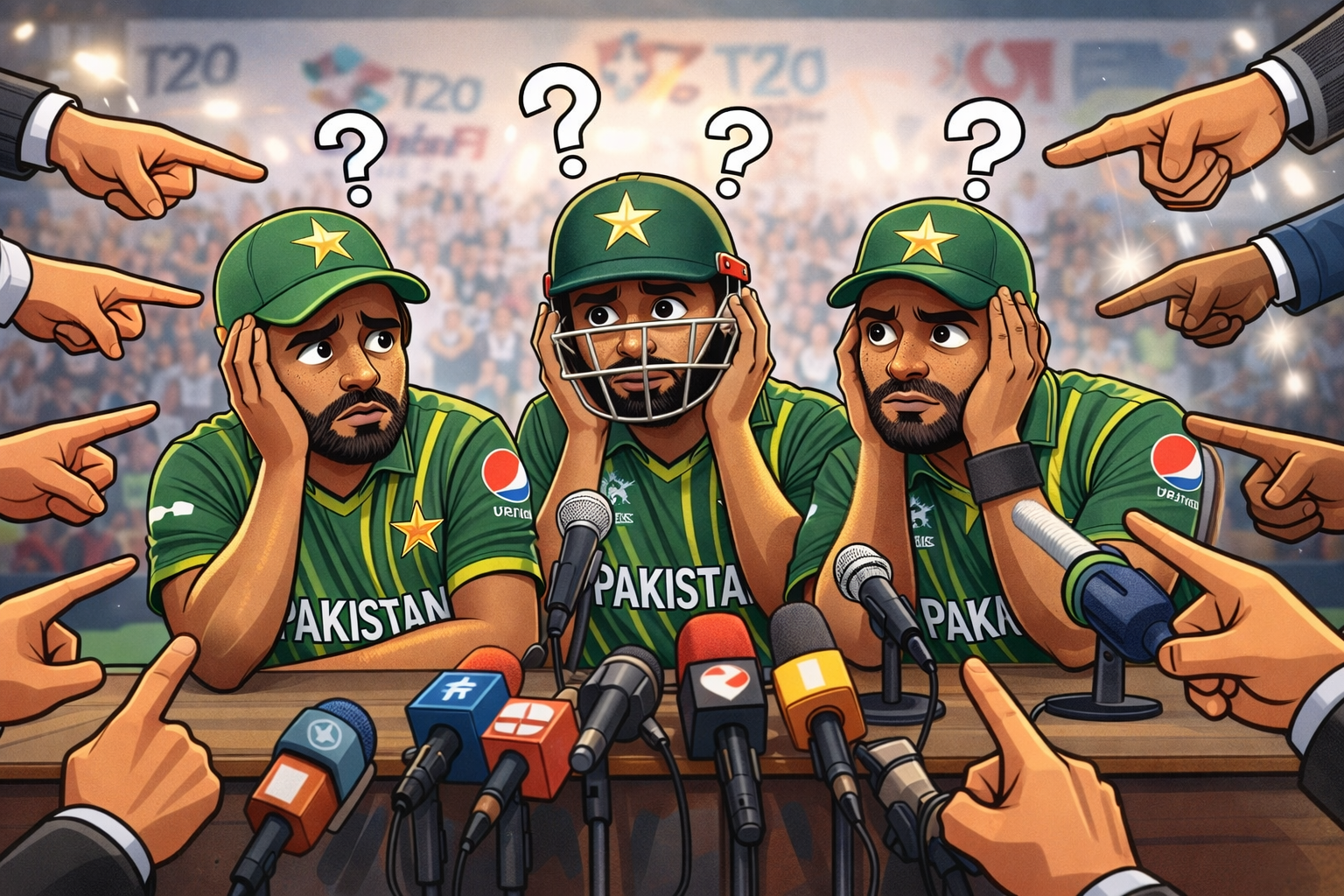 From control to chaos: Shaky Pakistan survive associate ambush as Netherlands push giants to edge