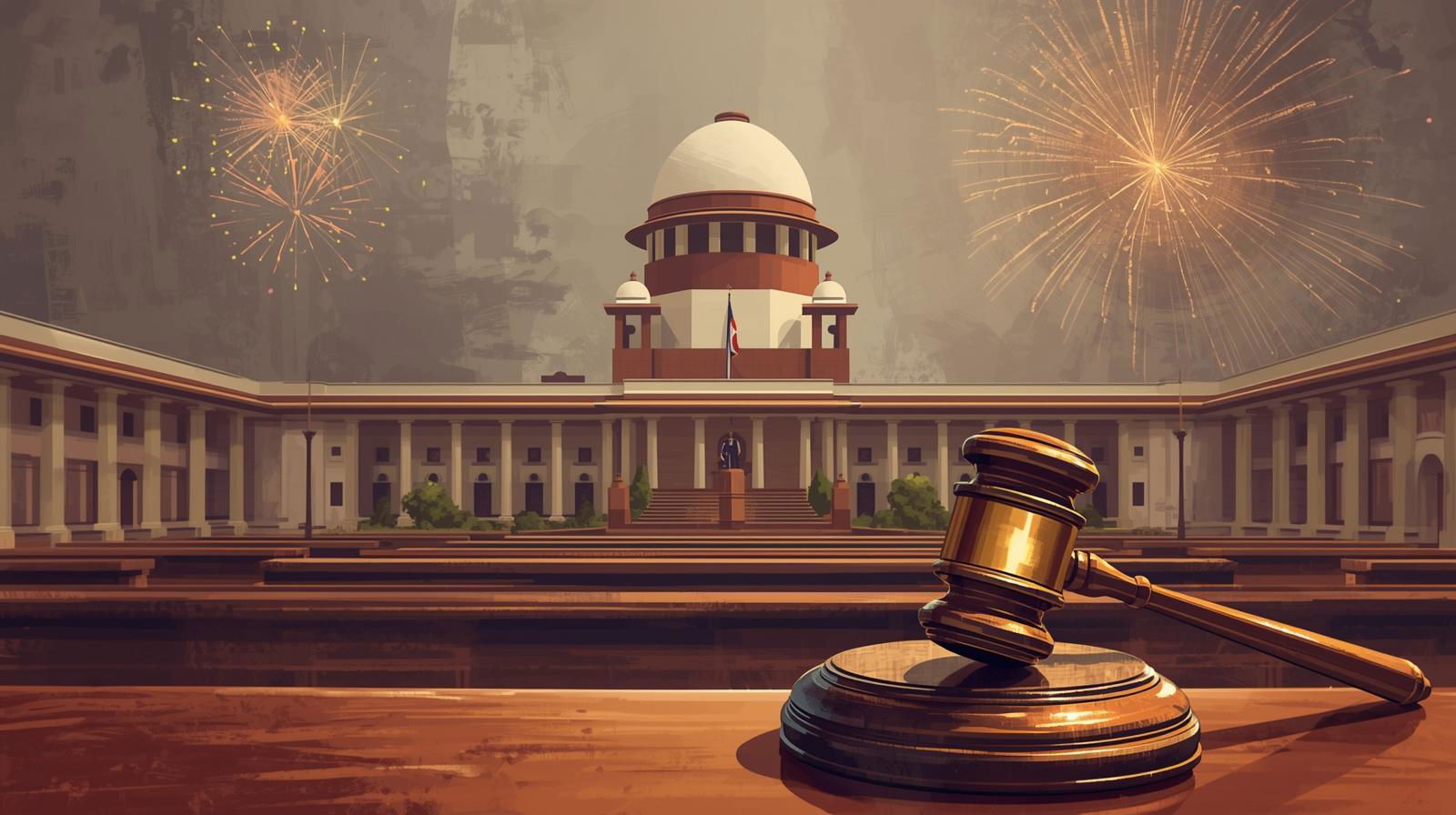 Supreme Court lifts firecracker ban in Delhi-NCR, allows green crackers under strict trial conditions