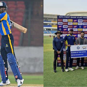 Delhi Capitals prodigy Abhishek Porel and Mukesh Kumar lead Bengal’s comeback win over Chandigarh in Vijay Hazare Trophy