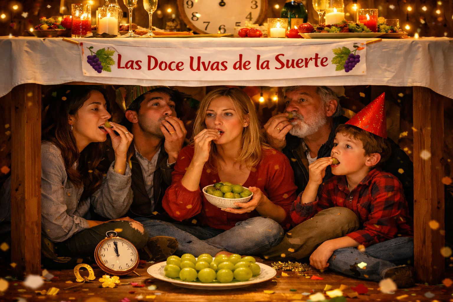 What is the 12-grape ritual and why is it going viral