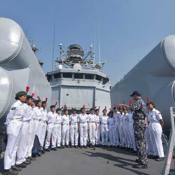 Why INS Khanjar and INS Kora are docked in Kolkata port: Navy drill ongoing?